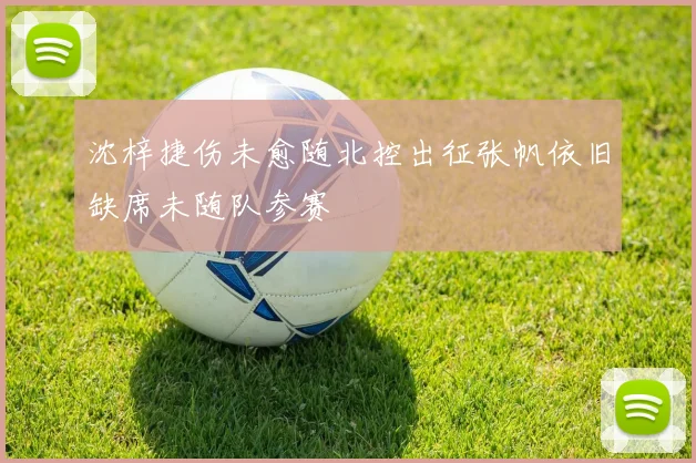沈梓捷伤未愈随北控出征张帆依旧缺席未随队参赛